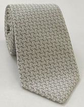 Silver Formal/Wedding Silk Tie WDT-24